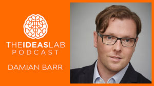 Damian Barr talks about the power of stories, how he chooses his creative projects and how to write a memoir [#3] The Ideas Lab Podcast