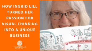 How Ingrid Lill turned her passion for visual thinking into a unique business [#63] The Ideas Lab Podcast